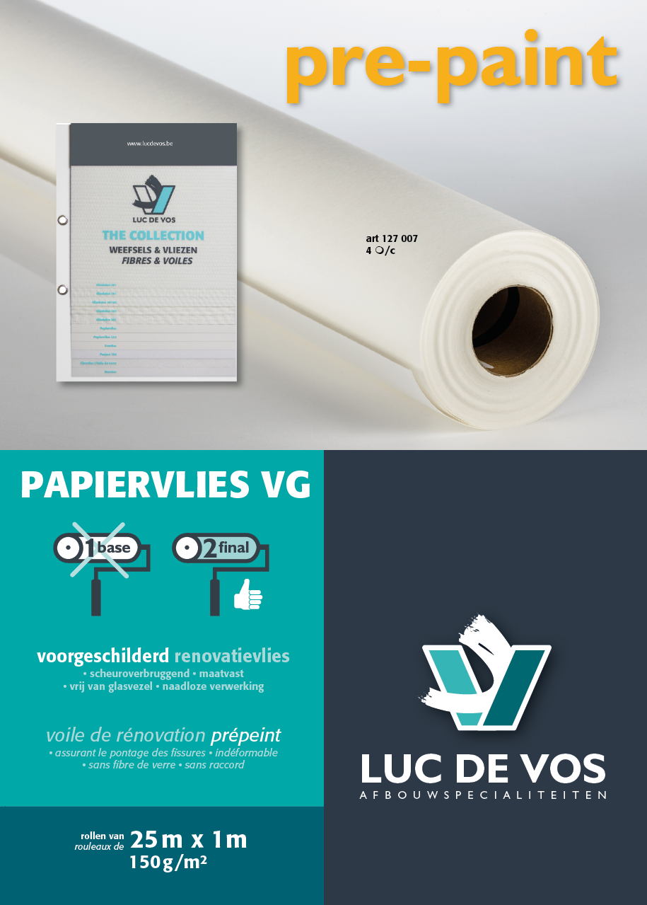 Luc De Vos papiervlies VG